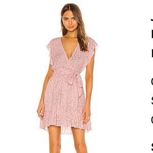 JACK by BB Dakota funfetti wrap dress